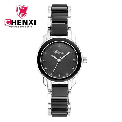 

Chenxiwatch30 womens watch brand watch shell face fashion watch ceramic quartz watch