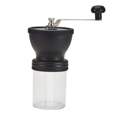 

Manual Coffee Bean Grinder with Ceramic Burrs Hand Crank Mill Maker Kitchen Tool