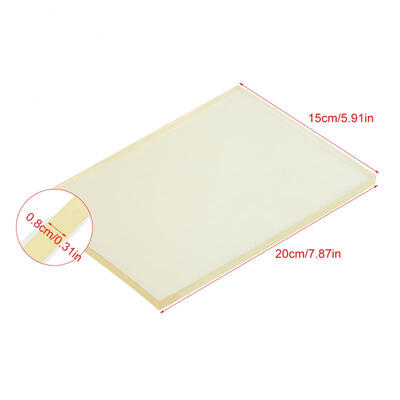 

Greensen Leather Craft Rubber Mute Board Cutting Hole Punch Stamping Tool Craft DIY