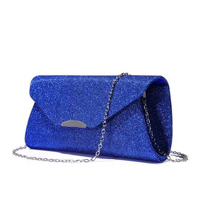 

LOVEVOOK women evening clutches bag female fashion solid handbags ladies envelope soft purse for party with chains&sequined
