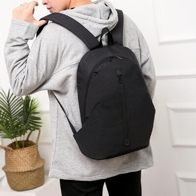 

Fashion Backpack Pure Color Large Capacity Leisure Outdoor Travel Laptop Backpack School Bag