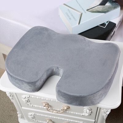 

Travel Memory Foam Seat Cushion Orthopedic Chair Protect Healthy Sitting U Pillows