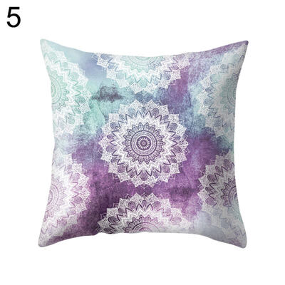 

Mandala Bird Dots Throw Pillow Case Cushion Cover Sofa Bed Car Cafe Office Decor