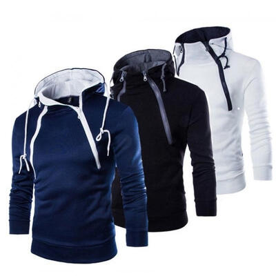 

Men&39s Winter Hoodie Warm Hooded Sweatshirt Coat Jacket Outwear Sweater Tops Coat
