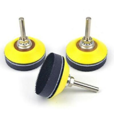 

3pcs Set Hook And Loop Sanding Soft Foam Layer Buffering Pad For Electric Drill