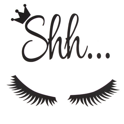 

Wall Sticker Girls Bedroom Decor Cute Beautiful Eyes Eyelash Pattern Wall Decal Sticker Baby Girls Room Decoration