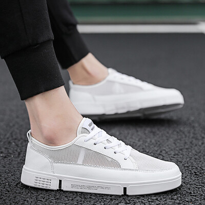 

2019 new summer shoes mens breathable mesh shoes Korean version of the trend of casual shoes net red wild shoes shoes mesh tide shoes