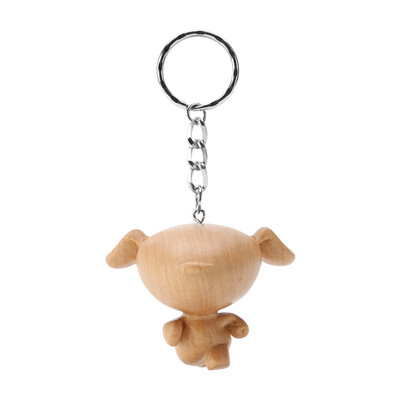 

Beginning JOY wooden pendant keychain running