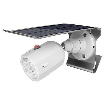 

New Solar Simulation Camera Light Led Solar Light Waterproof Outdoor Solar Wall Lamp 3 Model Adjustable Light