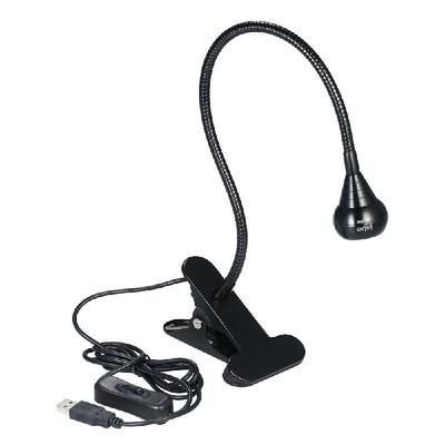 

USB Ultraviolet Curing Lamp LED Blacklight Gooseneck Light with Clamp UV Light Fixture Black Light Lamp for Stain Detection Poster