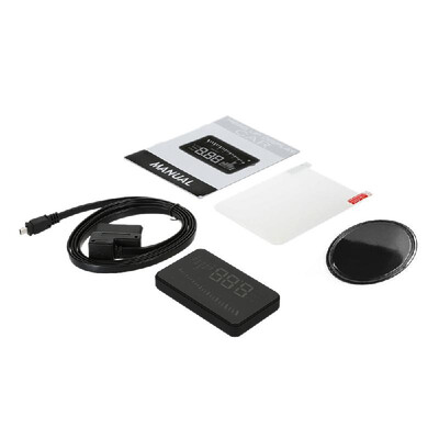

Universal Car HUD Head Up Display KMh & MPH Speeding Warning Windshield Project System