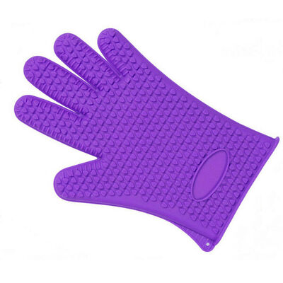 

Kitchen Silicone Heat Resistant Gloves Oven Grill Pot Holder BBQ Cooking Mitt