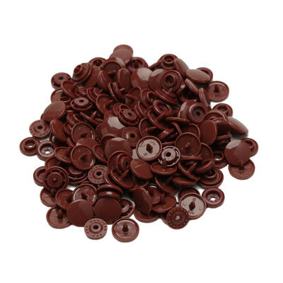 

50pcs T5 Plastic Press Stud Buttons Fastener DIY Baby Clothing Snap Button