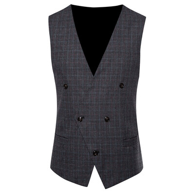 

Toponeto Mens Fashion Business Casual Wedding Waistcoat Tops Vest Jacket Top Coat
