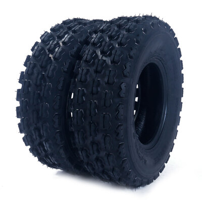 

Ktaxon Set of 2 New 22x7x10 2 Front Tire 4 ply ATV Tires 22X7-10