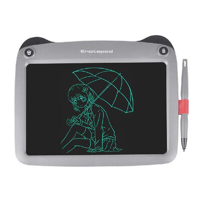 

Enotepad 9 Inch LCD Writing Tablet Untra-thin Electronic Graphics Drawing Board Cute Handwriting Pad with Stylus Erase Lock Button