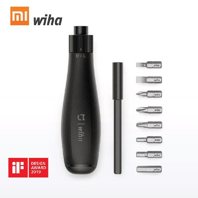 

Xiaomi Mijia wiha Screwdriver Kit 8 in 1 S2 Steel Bits Home Repair Tools With Extended Rod Hidden Magazine DIY Screw Driver Set