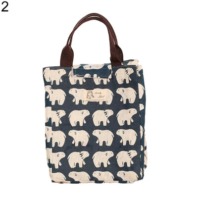 

Wateroroof Tote Thermal Insulated Cooler Lunch Box Bag Picnic Pouch Portable