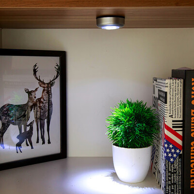 

DIHE Multifunctional Sticky LED Lights Energy Conservation Use 3 AAA Battery