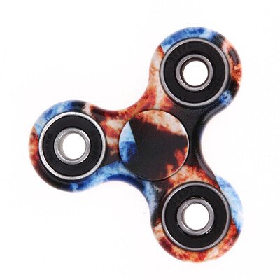 

Colorful Tri-Spinner Fidget Toys EDC Sensory Hand Fidget Spinners Toy