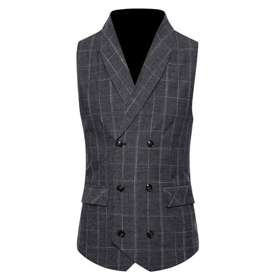 

Toponeto Mens Fashion Business Casual Wedding Waistcoat Tops Vest Jacket Top Coat