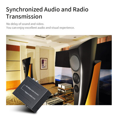 

Audio Extractor 4k 60Hz HD Audio Extractor 18Gbps Audio Splitter