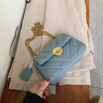 

Small bag handbags new Korean fashion wild single shoulder Messenger bag chain small square package tide