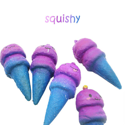 

Gotoamei Squishy Galaxy Ice Cream Slow Rising Cartoon Cream Scented Stress Relief Toy