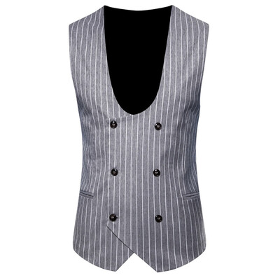 

Toponeto Mens Fashion Business Casual Wedding Waistcoat Tops Vest Jacket Top Coat