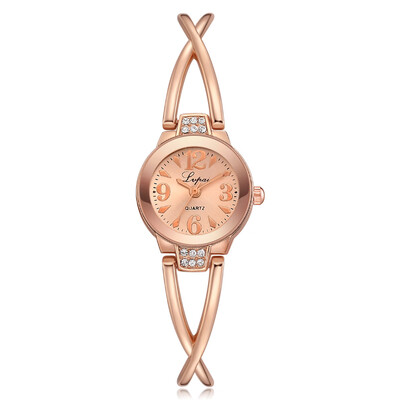 

Korean fashion casual womens bracelet bracelet diamond popular alloy quartz watch