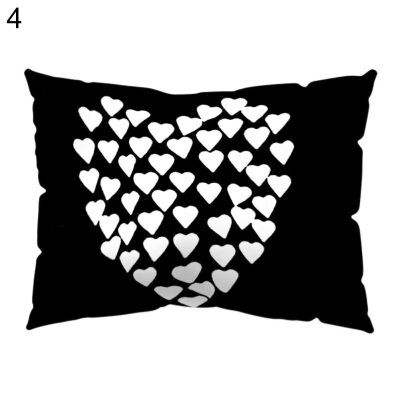 

Geometric Pattern Heart Cross Throw Pillow Case Cushion Cover Sofa Bed Car Decor