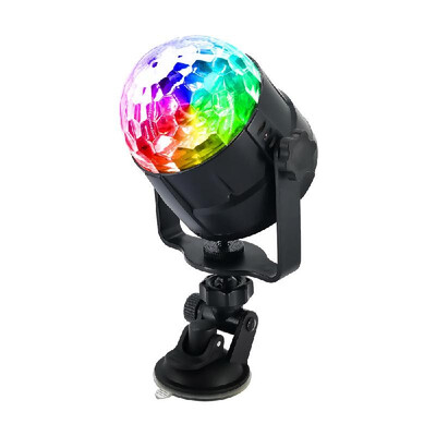 

15 Colors LED USB Car DJ Disco Ball Lumiere 5W Sound Activated Projector RGBP Stage Lighting Effect Lamp Light Music Christmas KTV