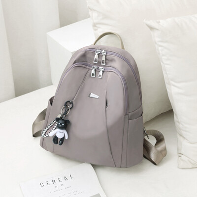 

Light double-shoulder bag womens travel&leisure bag female middle school students simple small small backpack