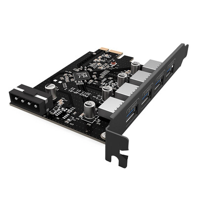 

ORICO PVU3-4P-V1 4 Port USB30 PCI-E Expansion Card Adapter Card Express Card for Windows Vista PC Laptop