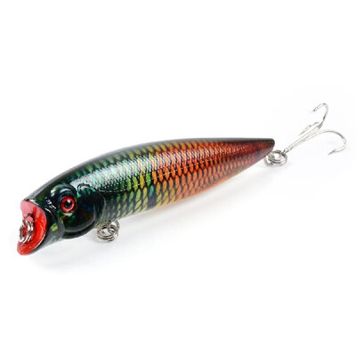 

92cm 109g Artificial Top Water Fishing Lure 3D Eyes Hard Popper Lures