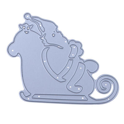 

Santa Claus Horse DIY Metal Stencil Scrapbook Embroidery Craft Cutting Die