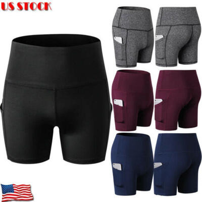 

USA Womens Sports Gym Casual Beach Running Skinny Yoga Ladies Shorts Hot Pants