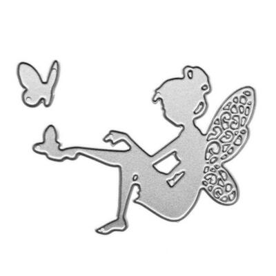 

2019 NEW Fairy Themed Carbon Steel Cutting Die Stencil Die-Cut Template For Card Making Scrapbooking Decor DIY Craft Tools