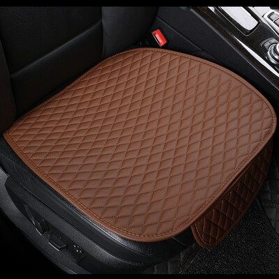 

Car Seat Covers Pvc black beige brown Universal Leather Seat Cover Cushion Comfortable Interior Automotive interior accessories