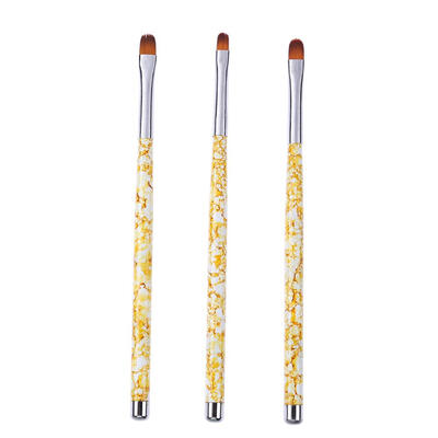 

3pcs Set UV Gel Marble Printed Painting Nail Art Dotting Pen Manicure Tools