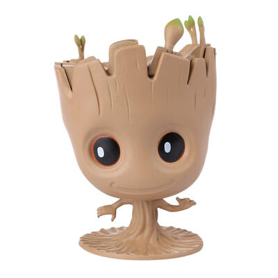 

Cute Action Figures Baby Flowerpot Model Toy Pen Pot Holder Hero Model Gift