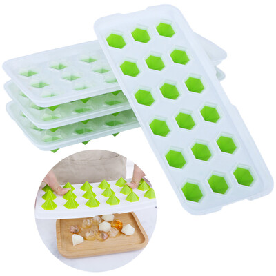 

Toponeto 4pc New Silica gel Diamond Ice Cubes Ice Tray DIY Mould Pudding Jelly Mold