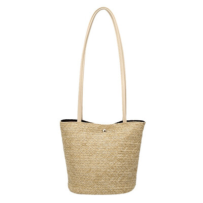 

Maison Fabre 2018 Straw Bags Women Summer Rattan Bag Handmade Woven Beach Cross Body Bag Circle Bohemia Handbag spt26