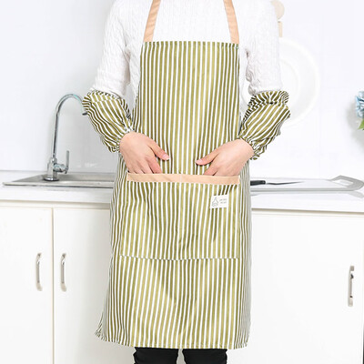 

Trendy Fashion Housework Waterproof And Oil-proof Cooking Cooking Apron Set With Sleeve