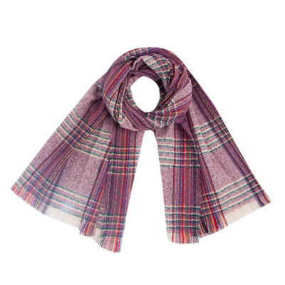 

Gobestart Womens Fashion Long Shawl Big Grid Winter Warm Large Scarf Wrap Long Scarves