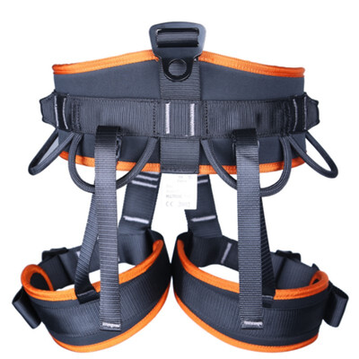 

Outdoor Safety Rock Climbing Rappelling Harness Seat Sitting Protecting Belt