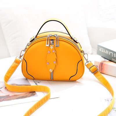 

Bag 2019 summer new Korean fashion handbags PU leather simple versatile shoulder bag ladies Messenger bag small bag