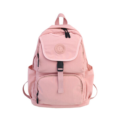 

Guzhuangxian schoolbag girl insfeng Han version of high school students Shoulder Bag Canvas Backpack