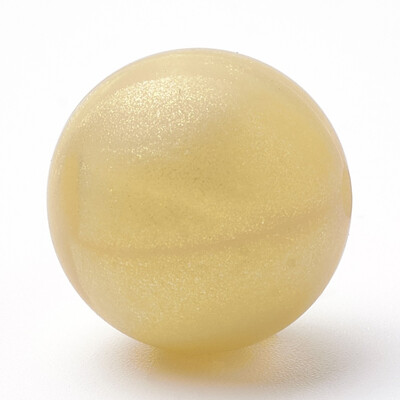 

Food Grade Environmental Silicone Beads Chewing Beads For Teethers DIY Nursing Necklaces Making Round Goldenrod 12mm Hole 2