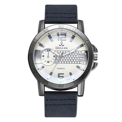 

Korean Fashion Men Women Quartz Watches Leather Strap Digital Analog Watch